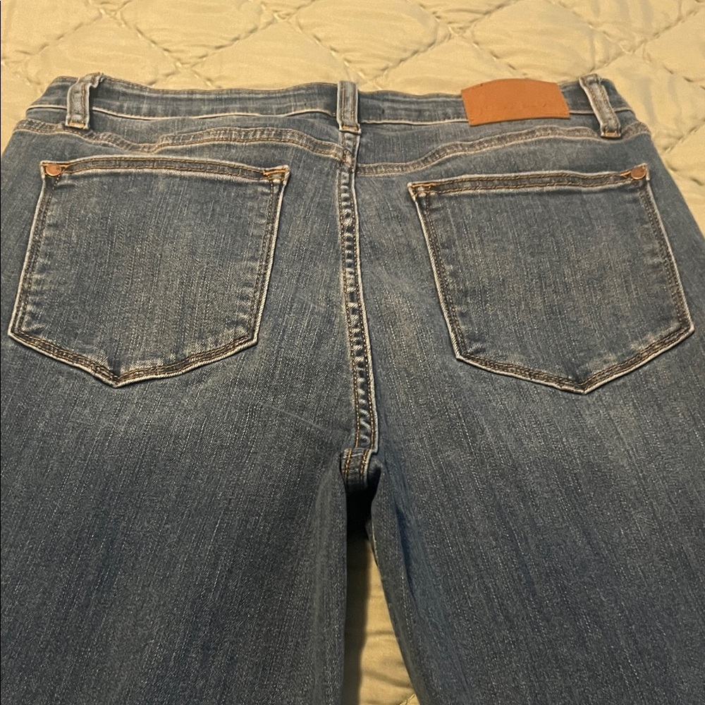 Judy Blue Flare Jeans in Classic Blue - Picture 6 of 8